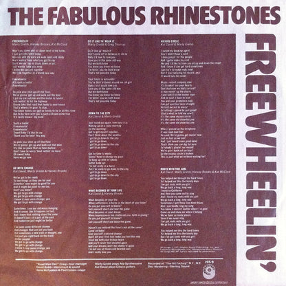 The Fabulous Rhinestones : Freewheelin' (LP, Album, Mon)