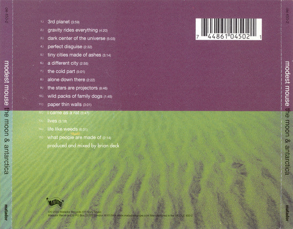 Modest Mouse : The Moon & Antarctica (CD, Album)