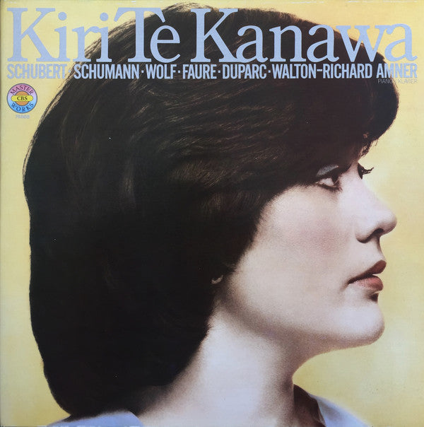 Franz Schubert, Robert Schumann, Hugo Wolf, Henri Duparc, Gabriel Fauré, Sir William Walton - Richard Amner, Kiri Te Kanawa : Kiri Te Kanawa (LP, Gat)