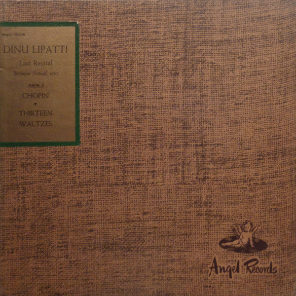 Dinu Lipatti : Last Recital - Besançon Festival, 1950 (Album 2) (LP, Mono)