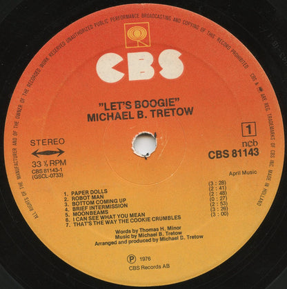 Michael B. Tretow : Let's Boogie (LP, Album)
