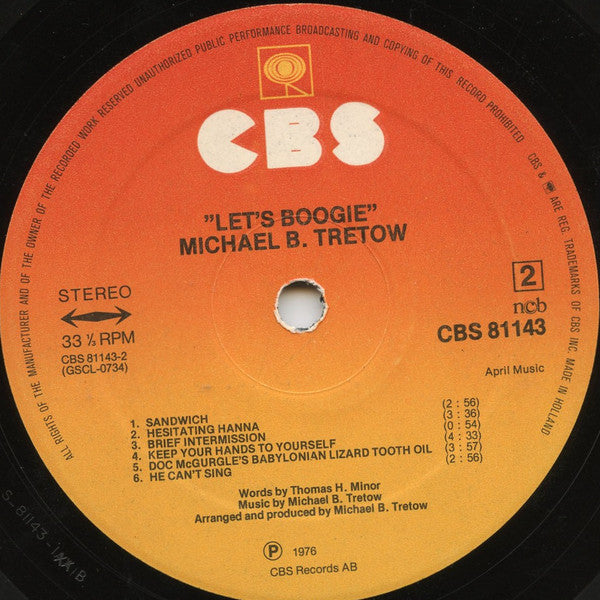Michael B. Tretow : Let's Boogie (LP, Album)