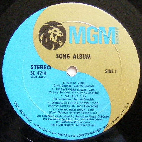 Song (5) : Song Album (LP, Album)