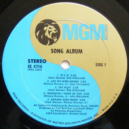 Song (5) : Song Album (LP, Album)