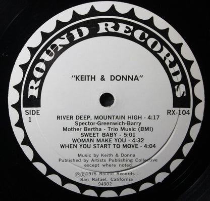 Keith Godchaux & Donna Godchaux : Keith & Donna (LP, Album)