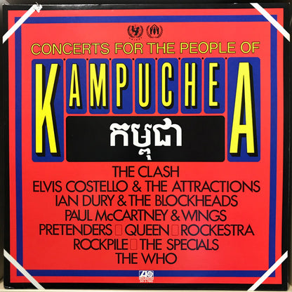 Various : Concerts For The People Of Kampuchea (2xLP, Album, Club, R24)