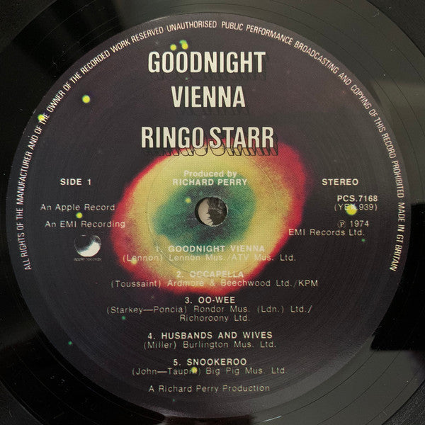 Ringo Starr : Goodnight Vienna (LP, Album)