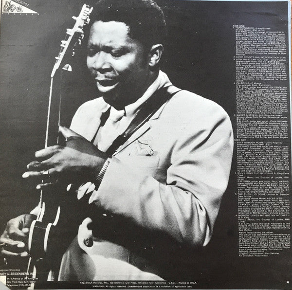 B.B. King : The Best Of B.B. King (LP, Comp, RE, Pin)