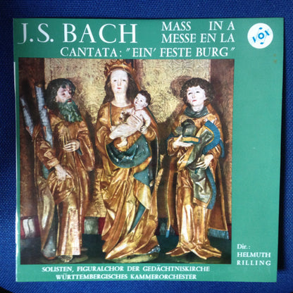 Württembergisches Kammerorchester : J.S. Bach Mass In A - Messe En La - Messa In A-Dur (LP, Album)