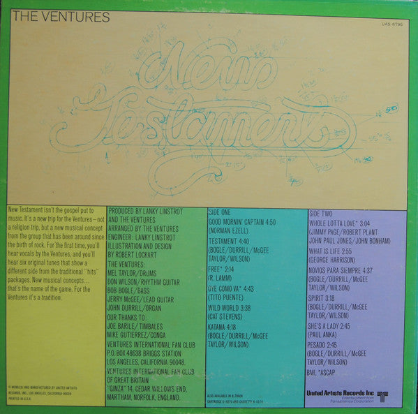 The Ventures : New Testament (LP, Album)