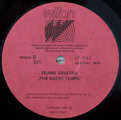 Frank Sinatra : The Radio Years (LP, Comp)