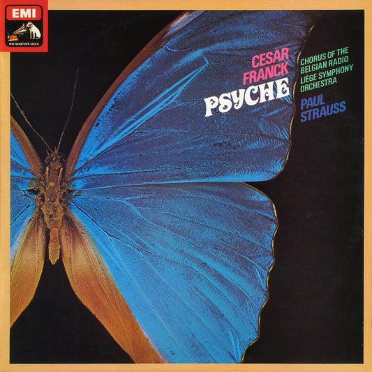 César Franck, Belgian Radio And Television Choir, Orchestre Philharmonique De Liège, Paul Strauss : Psyche (LP, Quad)