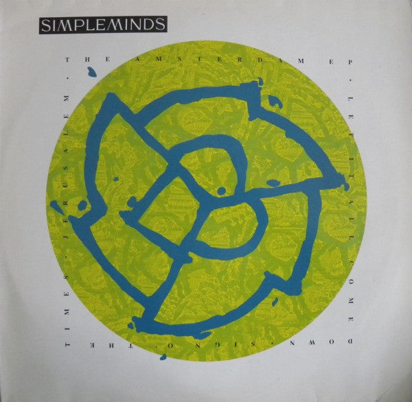 Simple Minds : The Amsterdam EP (12", EP, Single)