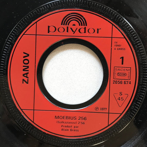 Zanov : Moebius 256 / Moebius 301 (7", Single)