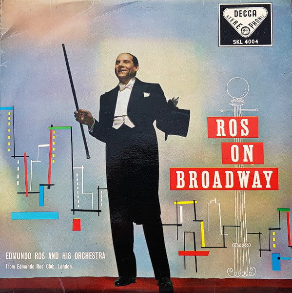 Edmundo Ros & His Orchestra : Ros On Broadway (LP, Album)