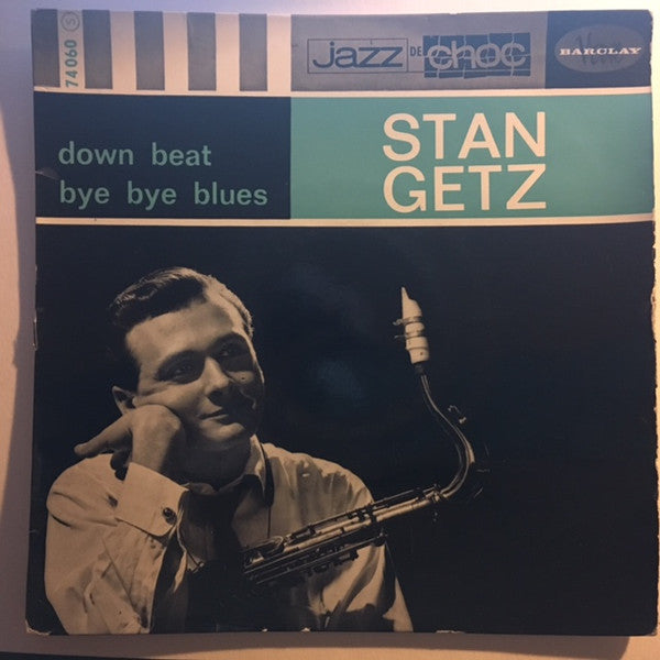 Stan Getz : Down Beat / Bye Bye Blues (7", EP)