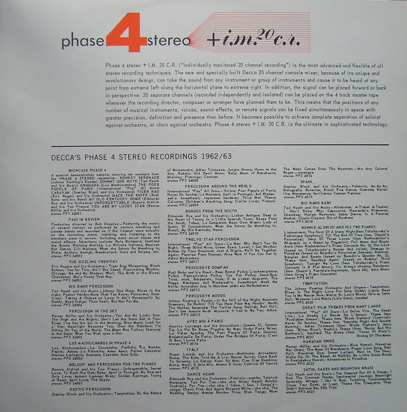 Johnny Keating's Kombo : Percussive Moods (LP, Album)