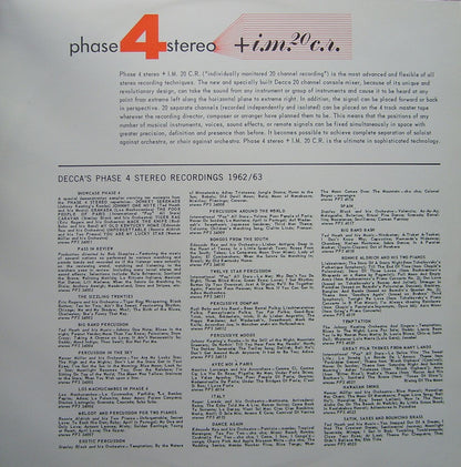 Johnny Keating's Kombo : Percussive Moods (LP, Album)