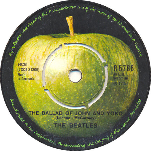 The Beatles : The Ballad Of John And Yoko / Old Brown Shoe (7", Single)