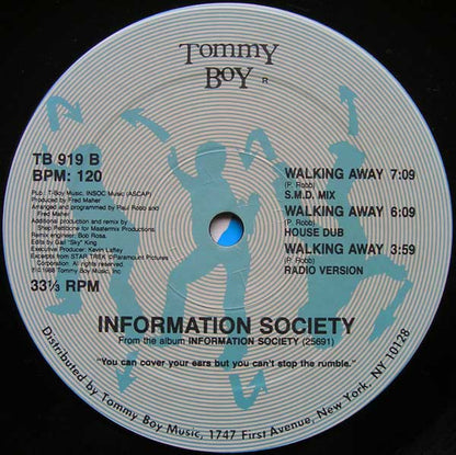 Information Society : Walking Away (12", Single)