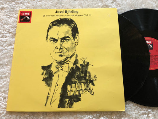 Jussi Björling : 28 Av De Mest Älskade Ariorna Och Sångerna, Vol. 2 (2xLP, Comp, Mono, Gat)