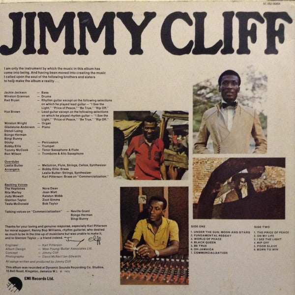 Jimmy Cliff : King Of Reggae (LP, Album)