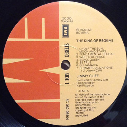Jimmy Cliff : King Of Reggae (LP, Album)