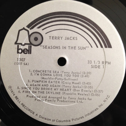 Terry Jacks : Seasons In The Sun (LP, Album)