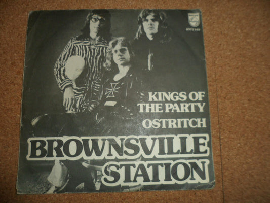 Brownsville Station : Kings Of The Party (7", Single)