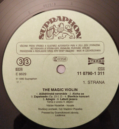 Václav Hudeček : The Magic Violin (LP, RP)