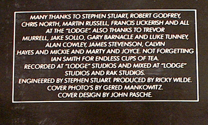 Kim Wilde : Kim Wilde (LP, Album)