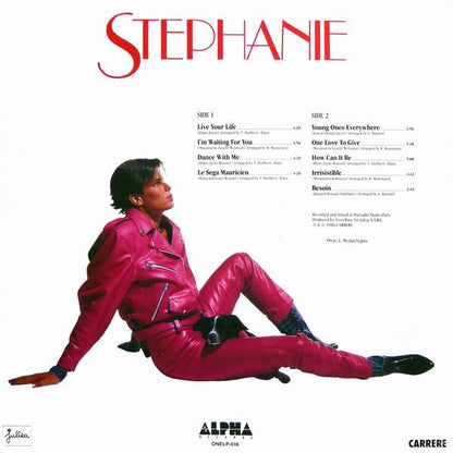 Stephanie (2) : Live Your Life (LP, Album)