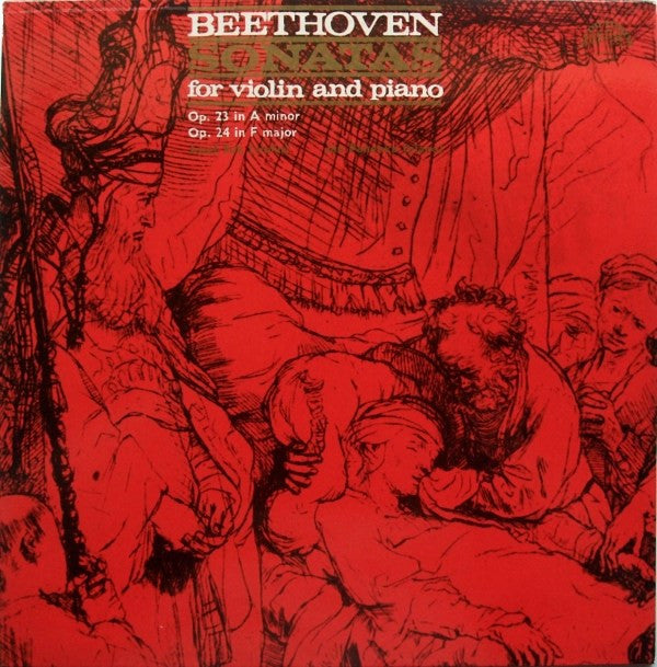 Ludwig van Beethoven / Josef Suk, Jan Panenka : Sonatas For Violin And Piano Op. 23 In A Minor / Op. 24 In F Major (LP, RP)