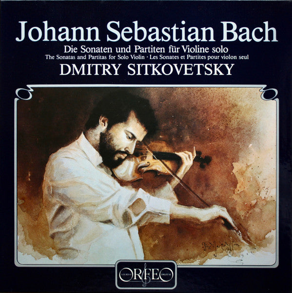 Johann Sebastian Bach, Dmitry Sitkovetsky : Die Sonaten Und Partiten Für Violine Solo = The Sonatas And Partitas For Solo Violin =  Les Sonates Et Partites Pour Violon Seul (3xLP + Box, Album)