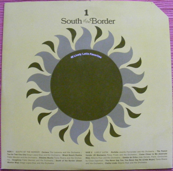 Various : South Of The Border 48 Lively Latin Favorites (4xLP, Comp + Box)