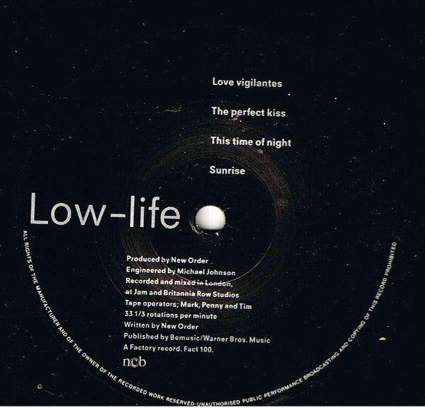 New Order : Low-Life (LP, Album)