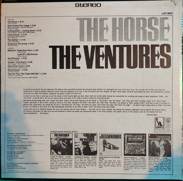 The Ventures : The Horse (LP, Album)