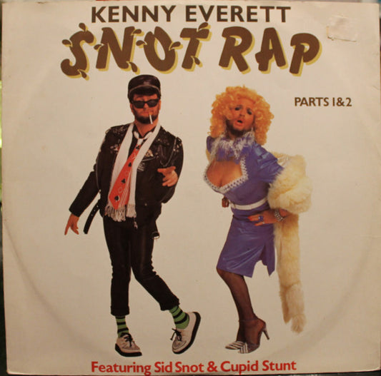 Kenny Everett : Snot Rap (12", Single, Gre)
