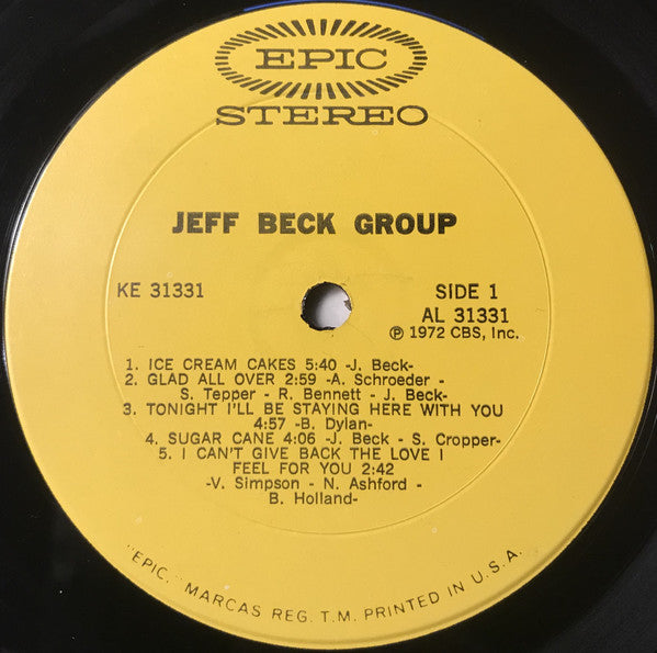 Jeff Beck Group : Jeff Beck Group (LP, Album)