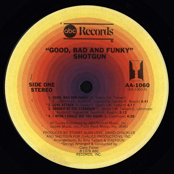 Shotgun (2) : Good, Bad & Funky (LP, Album)