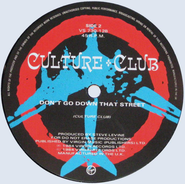 Culture Club : The Medal Song (Extended) (12", Ltd, Pos)