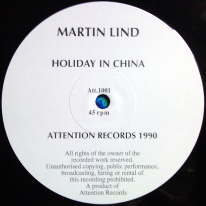 Martin Lind : Every Little James Dean / Holiday In China (12")