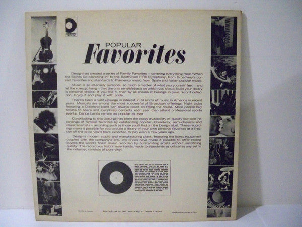 Pyotr Ilyich Tchaikovsky / Italian Festival Symphony Orchestra, Amleto Toscali : Tchaikowsky 1812 Overture & Capriccio Italien (LP)