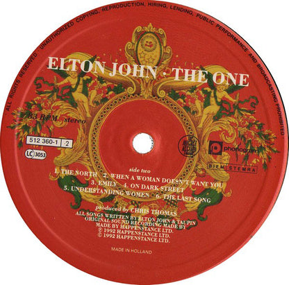 Elton John : The One (LP, Album)