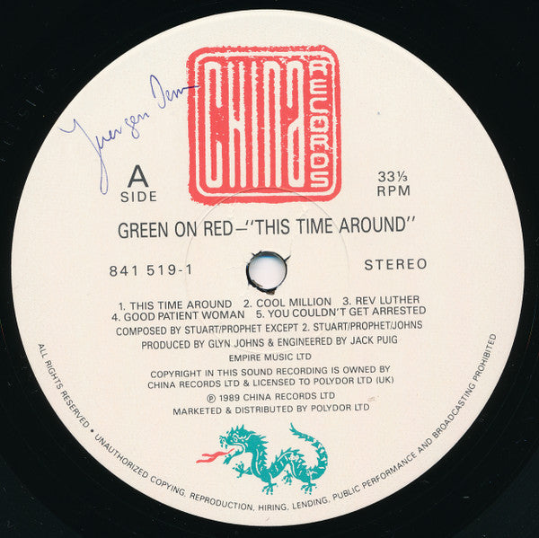 Green On Red : This Time Around (LP, Album)