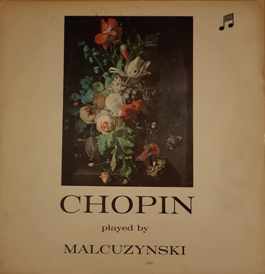 Frédéric Chopin, Witold Malcuzynsky : Chopin played by Malcuzynski (LP, Album)