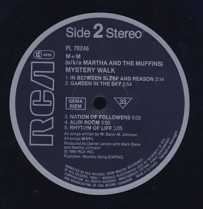 M + M : Mystery Walk (LP, Album)