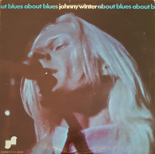 Johnny Winter : About Blues (LP, Comp, Ter)