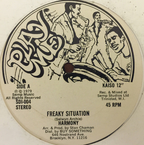 Harmony (46) : Freaky Situation / Soca Harmony (12", Single)