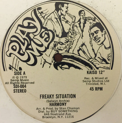 Harmony (46) : Freaky Situation / Soca Harmony (12", Single)